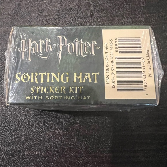 Harry Potter Sorting Hat Sticker Kit with Sorting Hat NWT - Picture 3 of 3